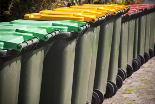 Eco-friendly waste disposal during flat clearance